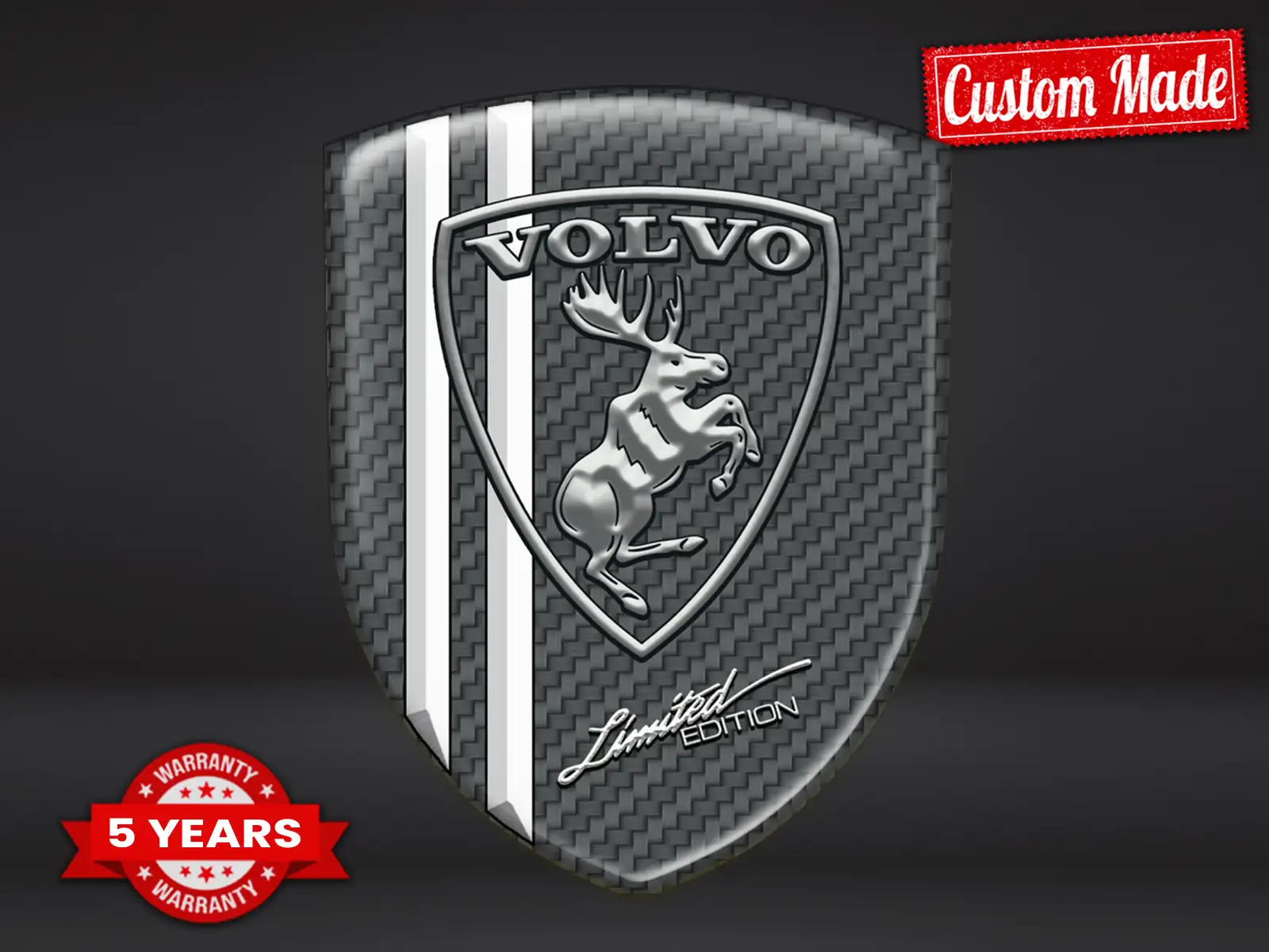 Volvo Pegatinas Logo Personalizadas Resistentes Universal 